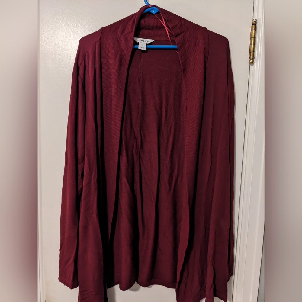 Liz Claiborne work wear open cardigan